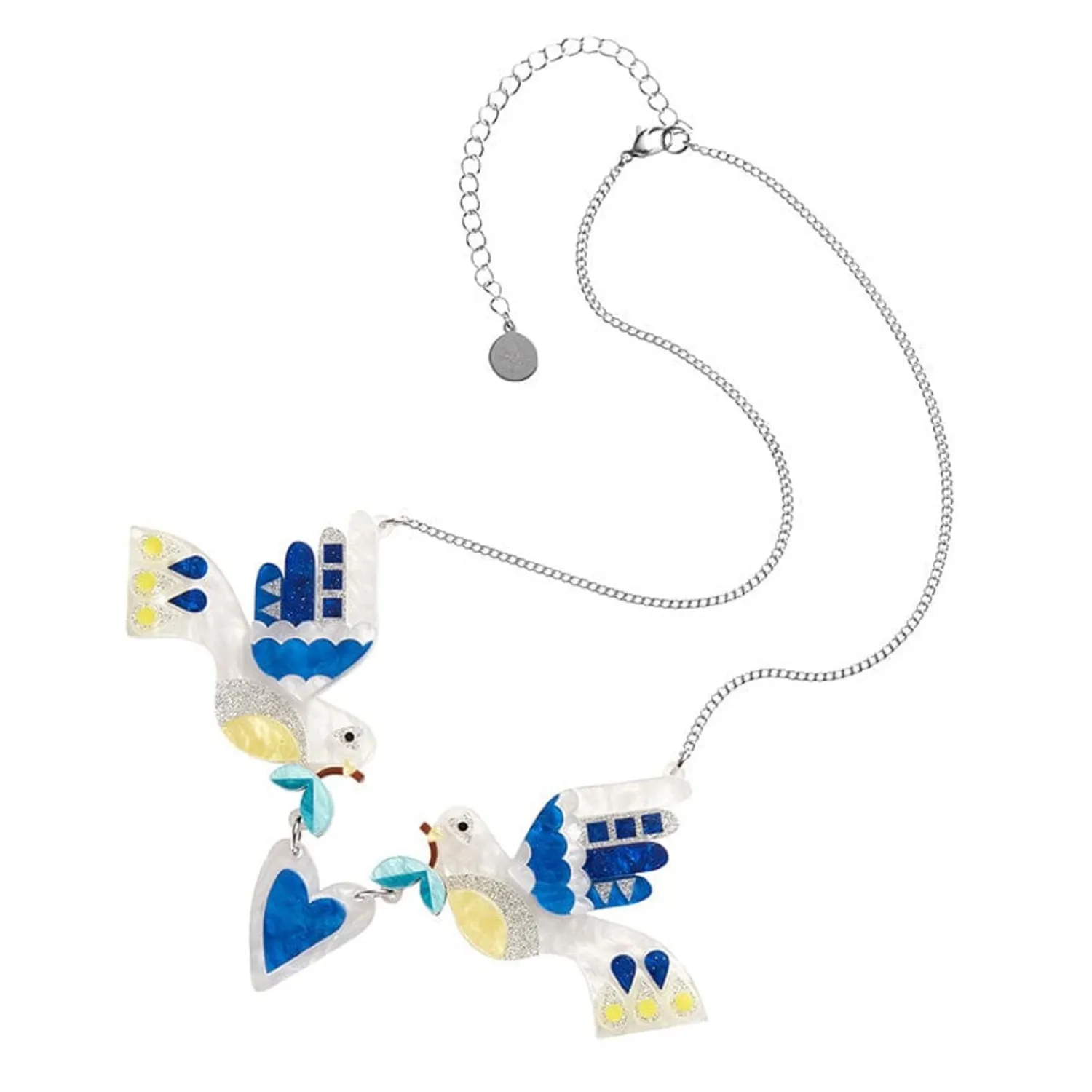 Peace & Love Necklace^Erstwilder Outlet
