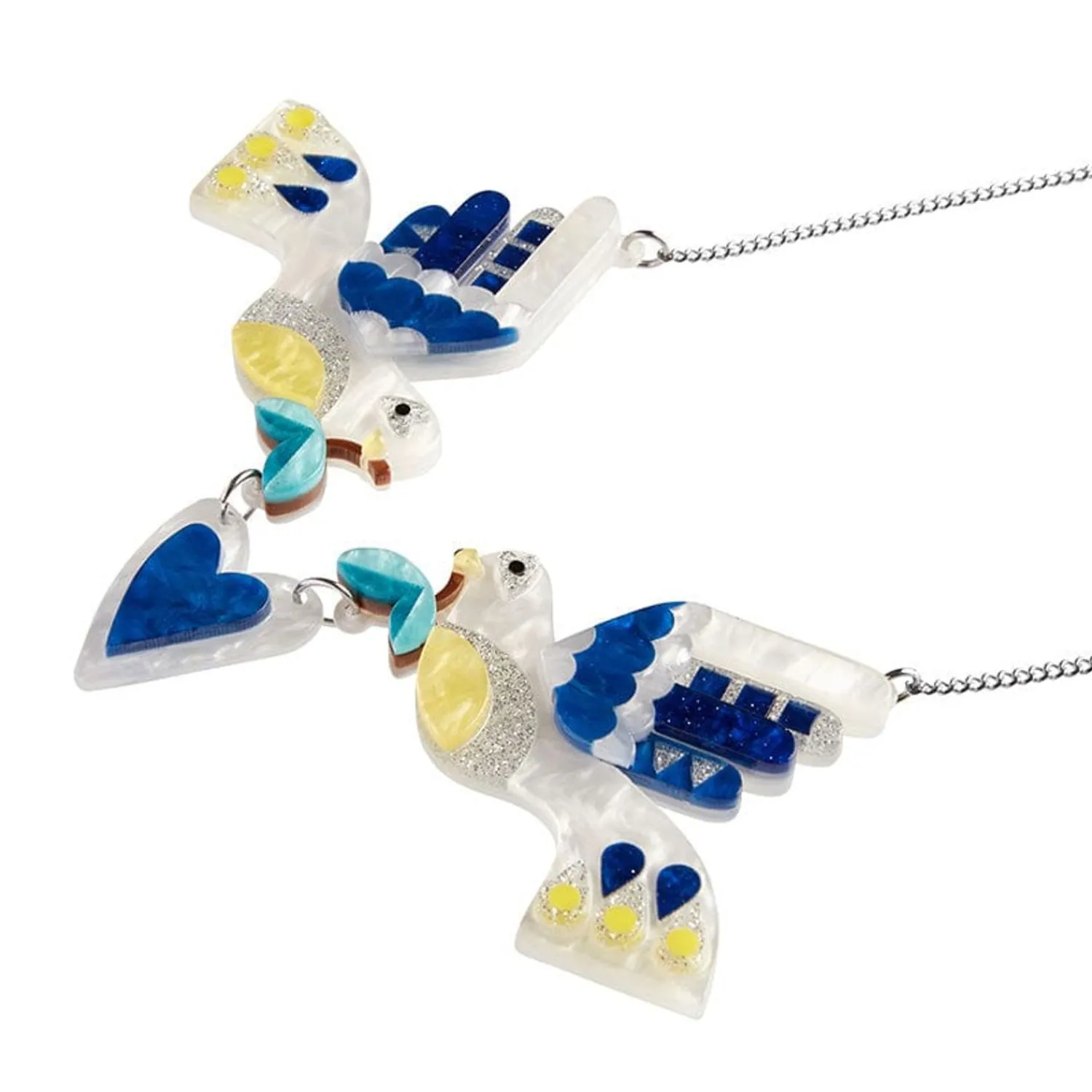 Peace & Love Necklace^Erstwilder Outlet