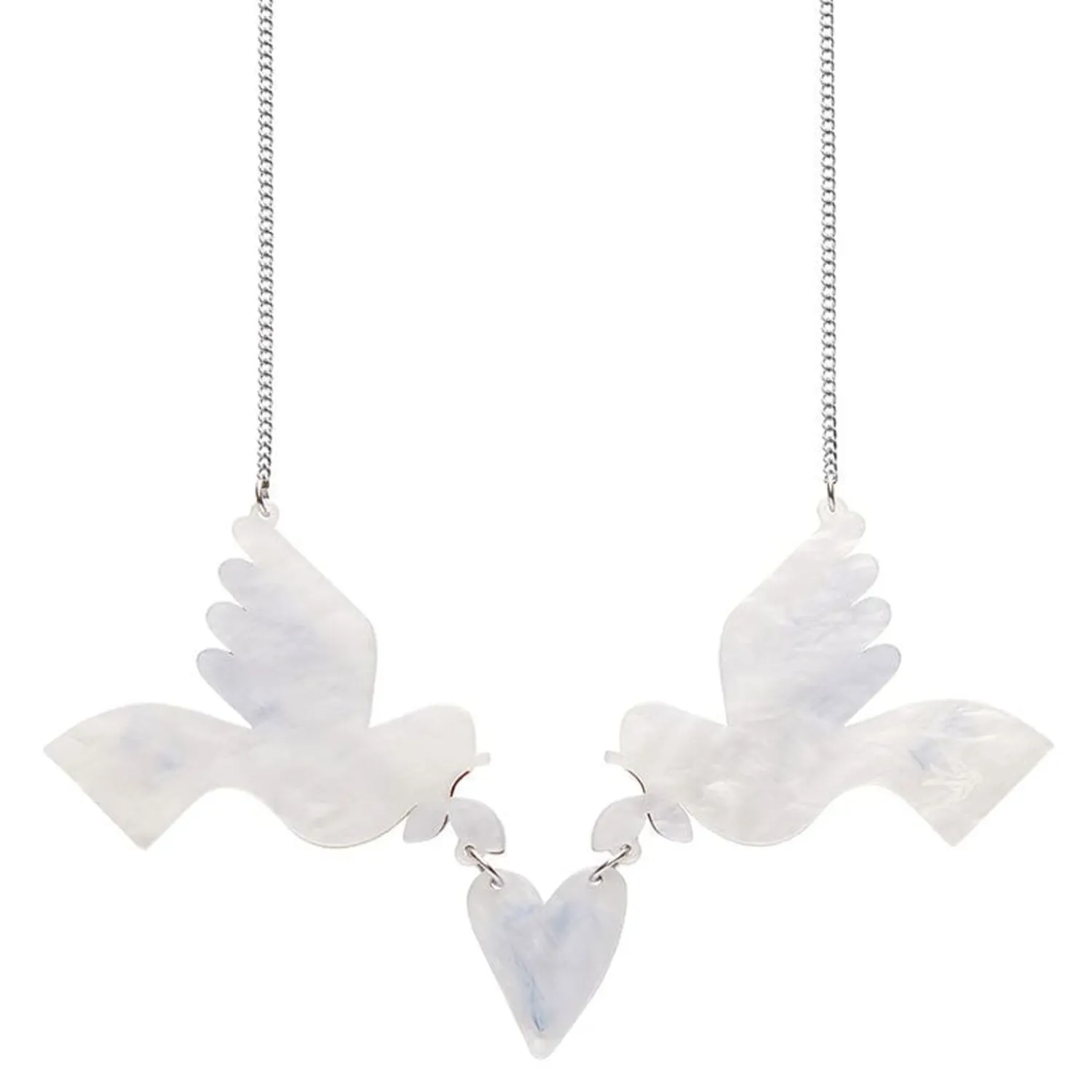 Peace & Love Necklace^Erstwilder Outlet