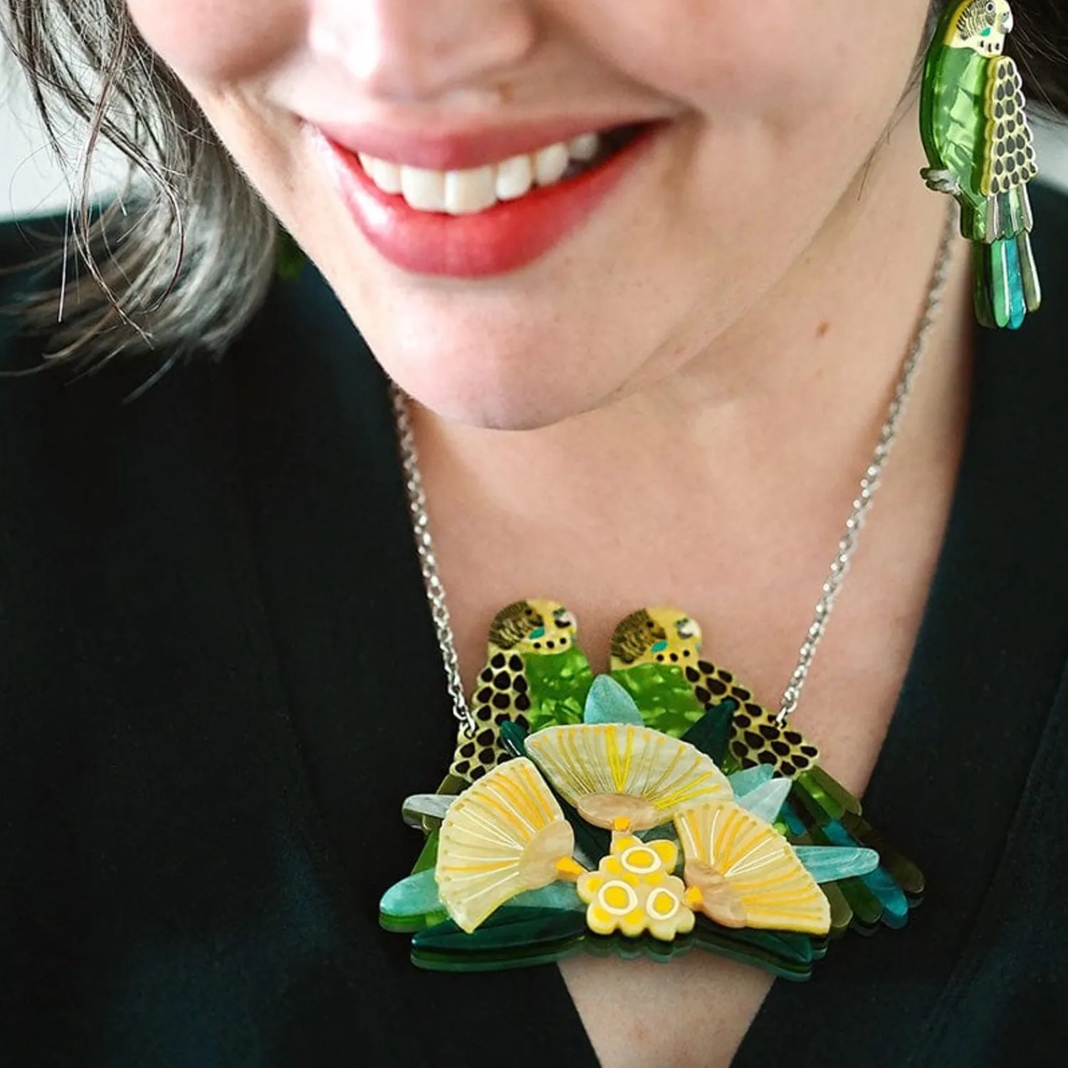 Perched Upon The Lilly Pillies Necklace^Erstwilder