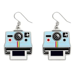 Picture Of Us Enamel Drop Earrings^Erstwilder Sale