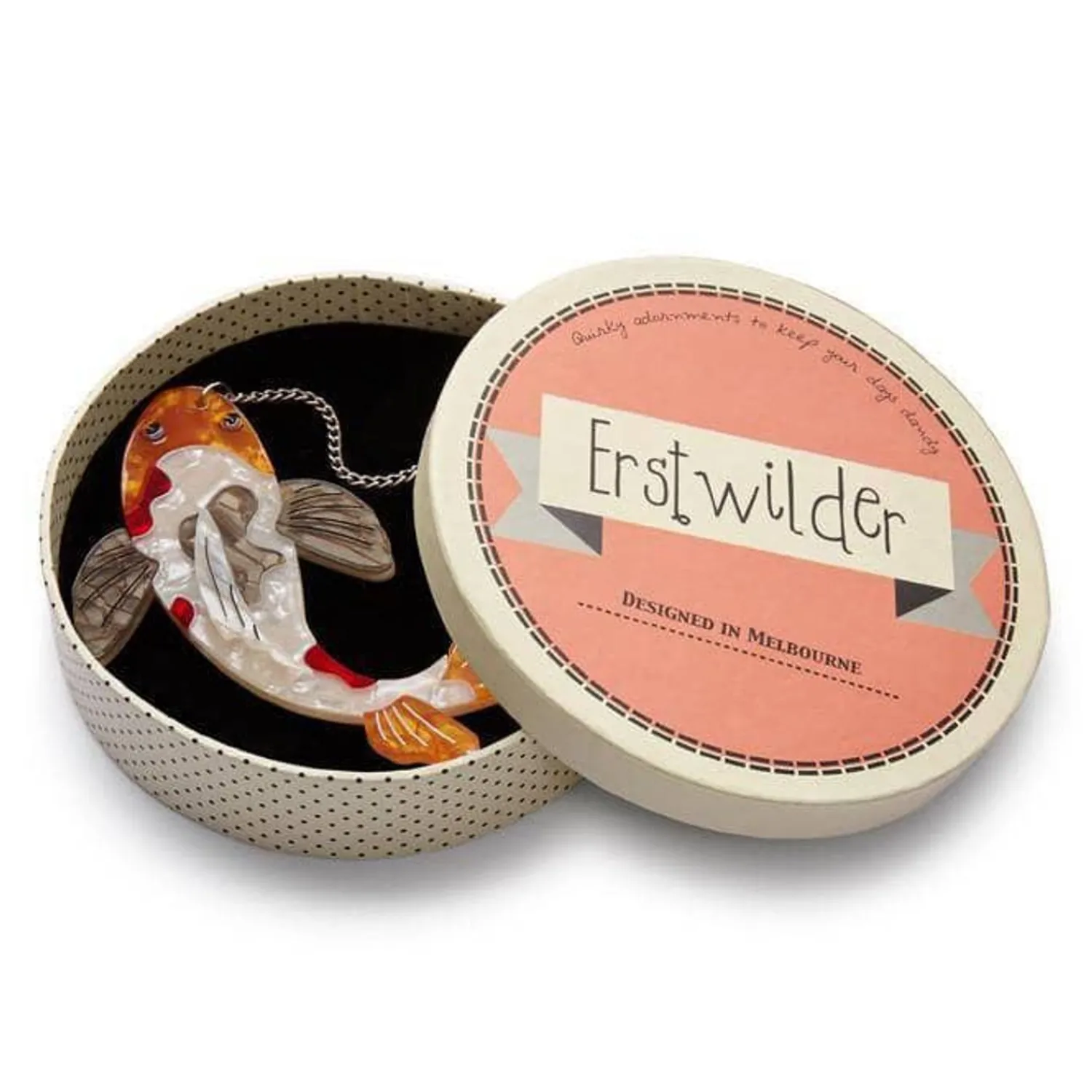 Playing Koi Necklace^Erstwilder Hot