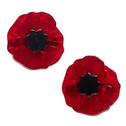 Poppy Field Hair Clips Set - 2 Piece^Erstwilder Outlet