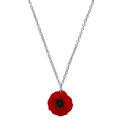 Poppy Field Mini Pendant Necklace^Erstwilder Sale