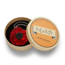 Poppy Field Pendant Necklace^Erstwilder Clearance
