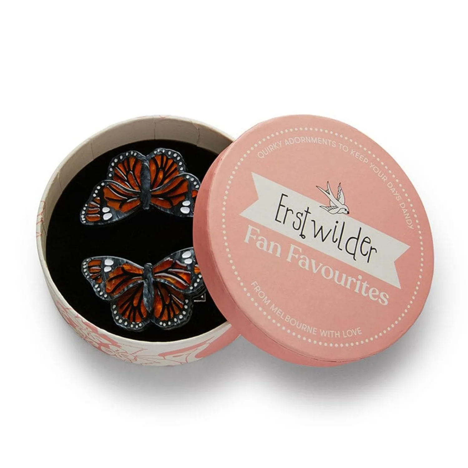 Prince Of Orange Hair Clips Set - 2 Piece^Erstwilder New