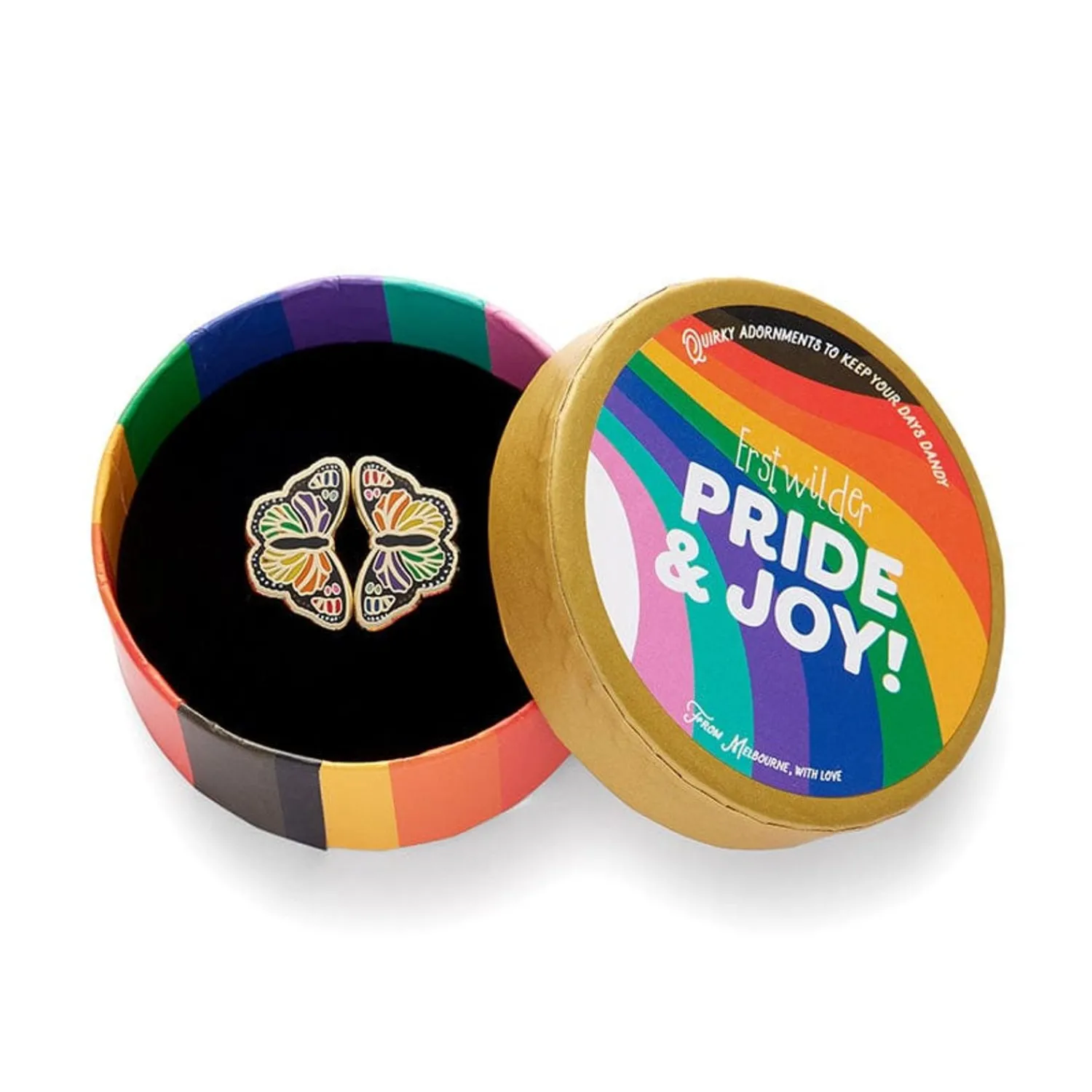 Prince Of Pride Butterfly Enamel Ring^Erstwilder Outlet