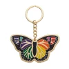 Prince Of Pride Butterfly Enamel Key Ring^Erstwilder Best