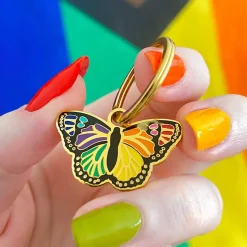 Prince Of Pride Butterfly Enamel Charm^Erstwilder Sale