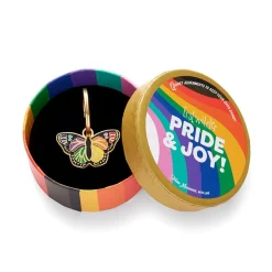 Prince Of Pride Butterfly Enamel Charm^Erstwilder Sale