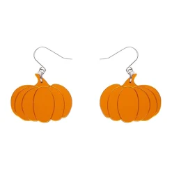Pumpkin Mirror Drop Earrings - Orange^Erstwilder New