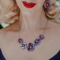 Purple Prose Necklace^Erstwilder