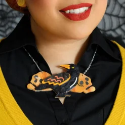 Raven Mad Necklace^Erstwilder Sale