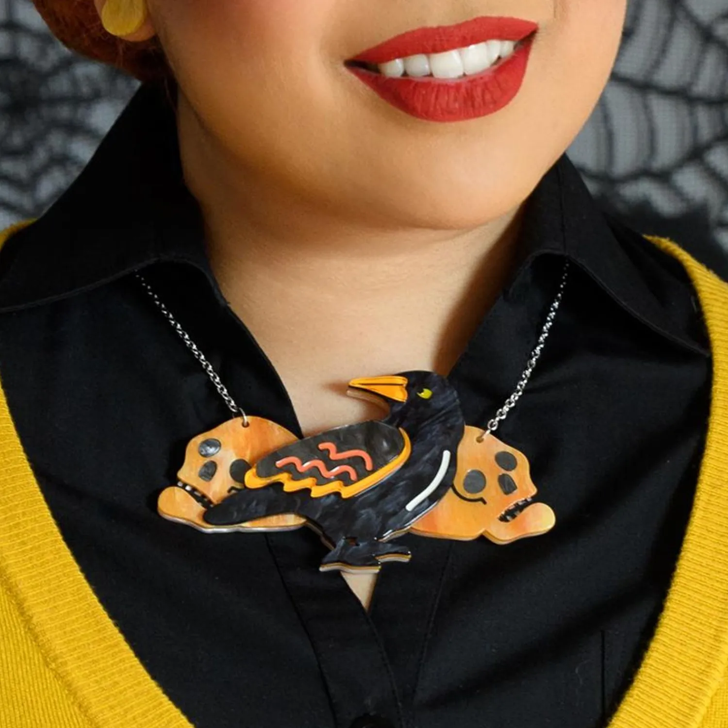 Raven Mad Necklace^Erstwilder Sale