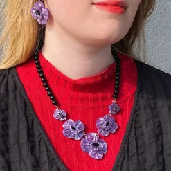 Remembrance Poppy Necklace^Erstwilder Sale