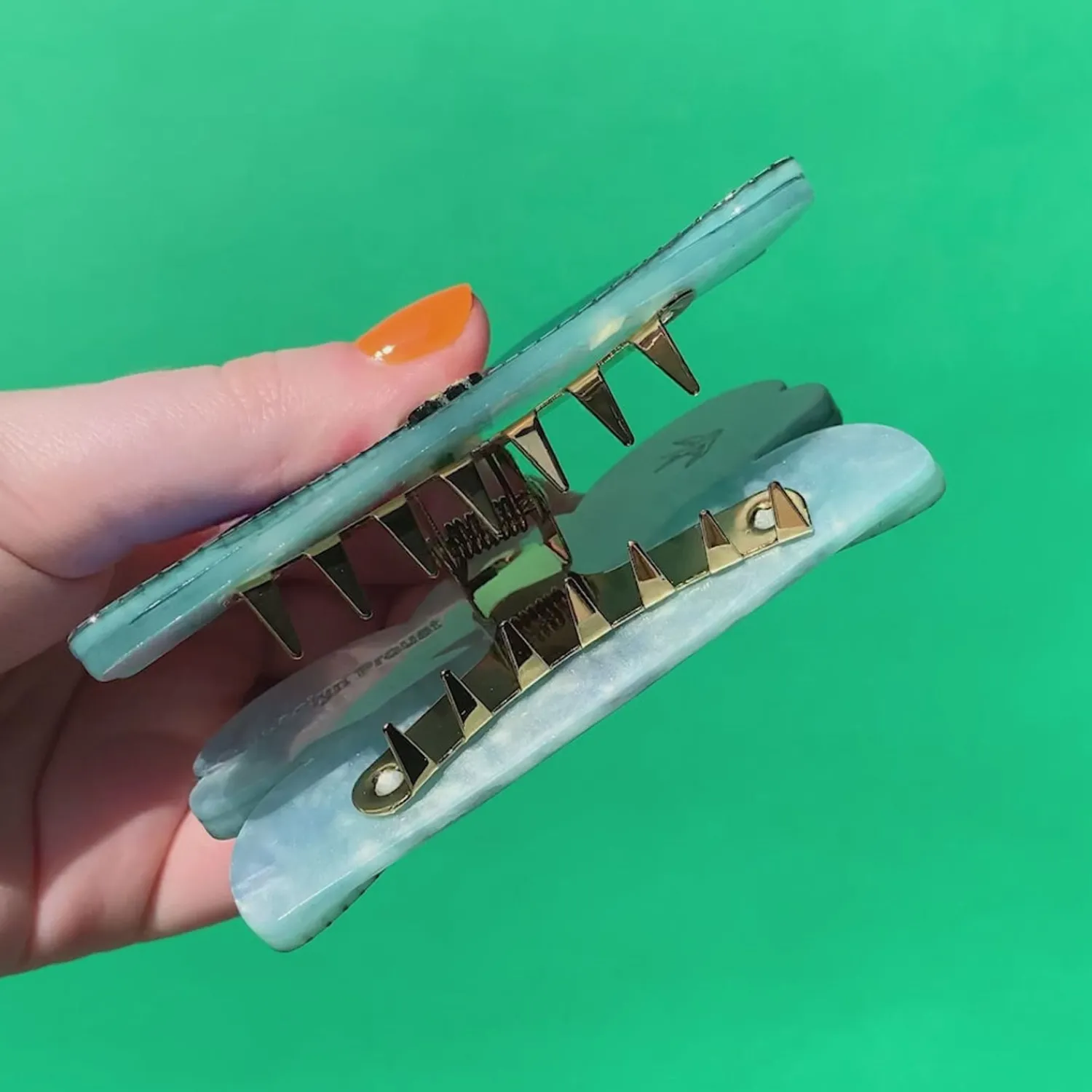 Sapphire Sky Dancer Hair Clip Claw^Erstwilder Outlet