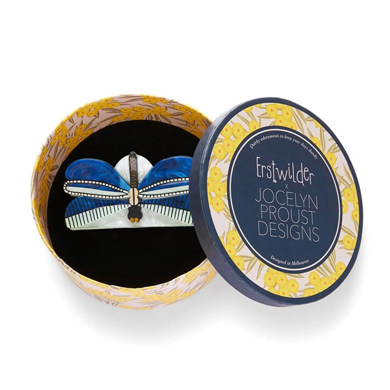Sapphire Sky Dancer Hair Clip Claw^Erstwilder Outlet