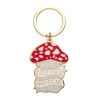 Shiitake Happens Enamel Key Charm^Erstwilder