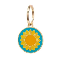 Sumptuous Sunflower Enamel Pet Charm^Erstwilder Outlet