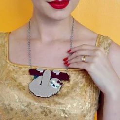 Sybil The Sloth Necklace^Erstwilder Discount