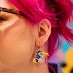 Tara The Toucan Drop Earrings^Erstwilder Hot