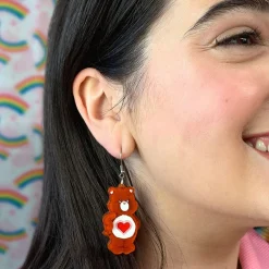 Tenderheart Bear Earrings^Erstwilder Sale