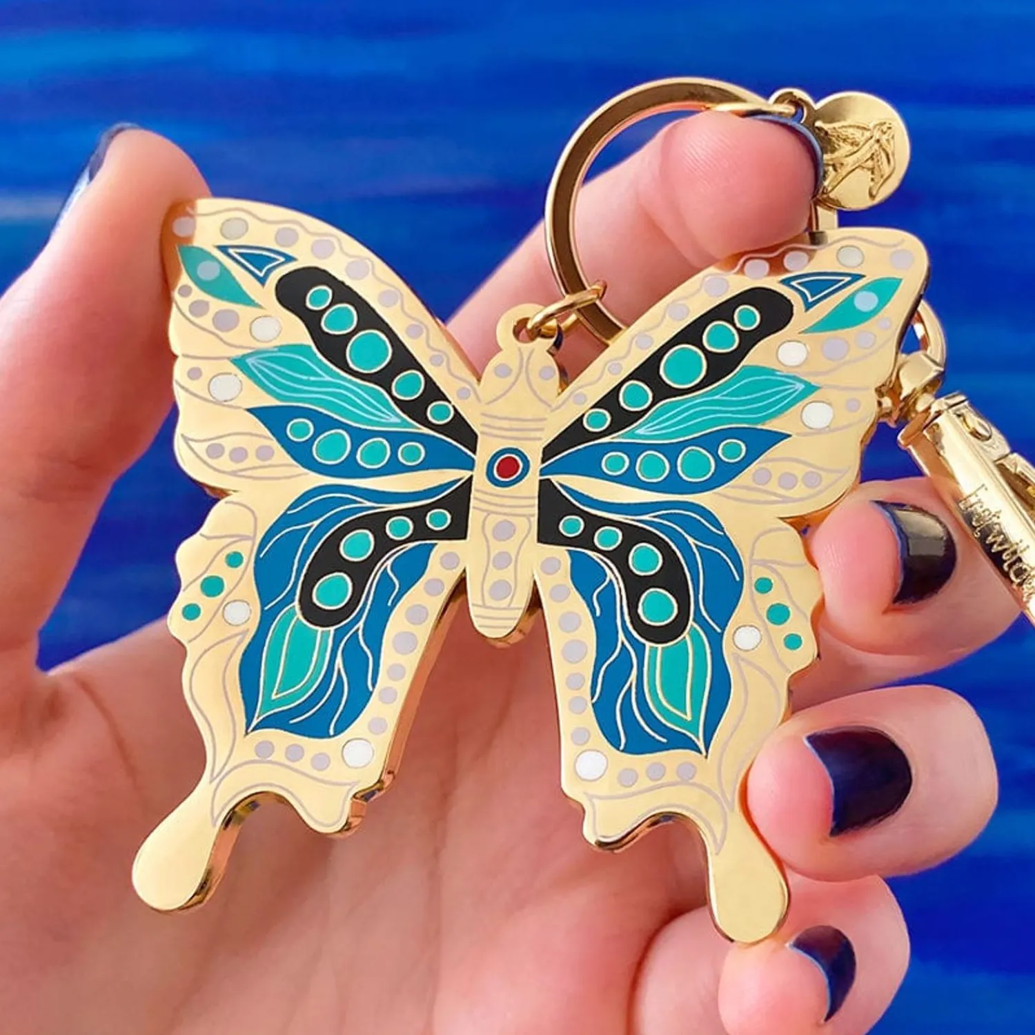 The Butterfly 'Gunggamburra' Key Ring^Erstwilder Clearance
