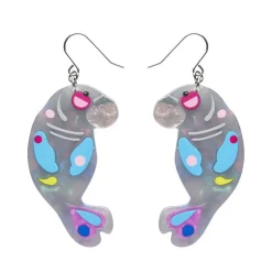 The Dutiful Dugong Drop Earrings^Erstwilder Clearance