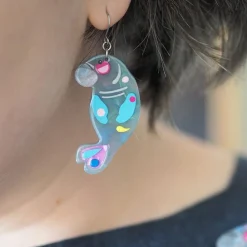The Dutiful Dugong Drop Earrings^Erstwilder Clearance