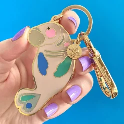 The Dutiful Dugong Enamel Key Ring^Erstwilder Best