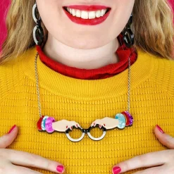 The Face Of Style Iris Necklace^Erstwilder Discount