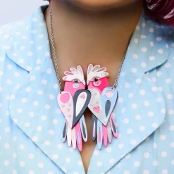 The Garrulous Galah Necklace^Erstwilder Outlet