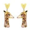 The Genteel Giraffe Earrings^Erstwilder Hot