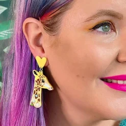 The Genteel Giraffe Earrings^Erstwilder Hot