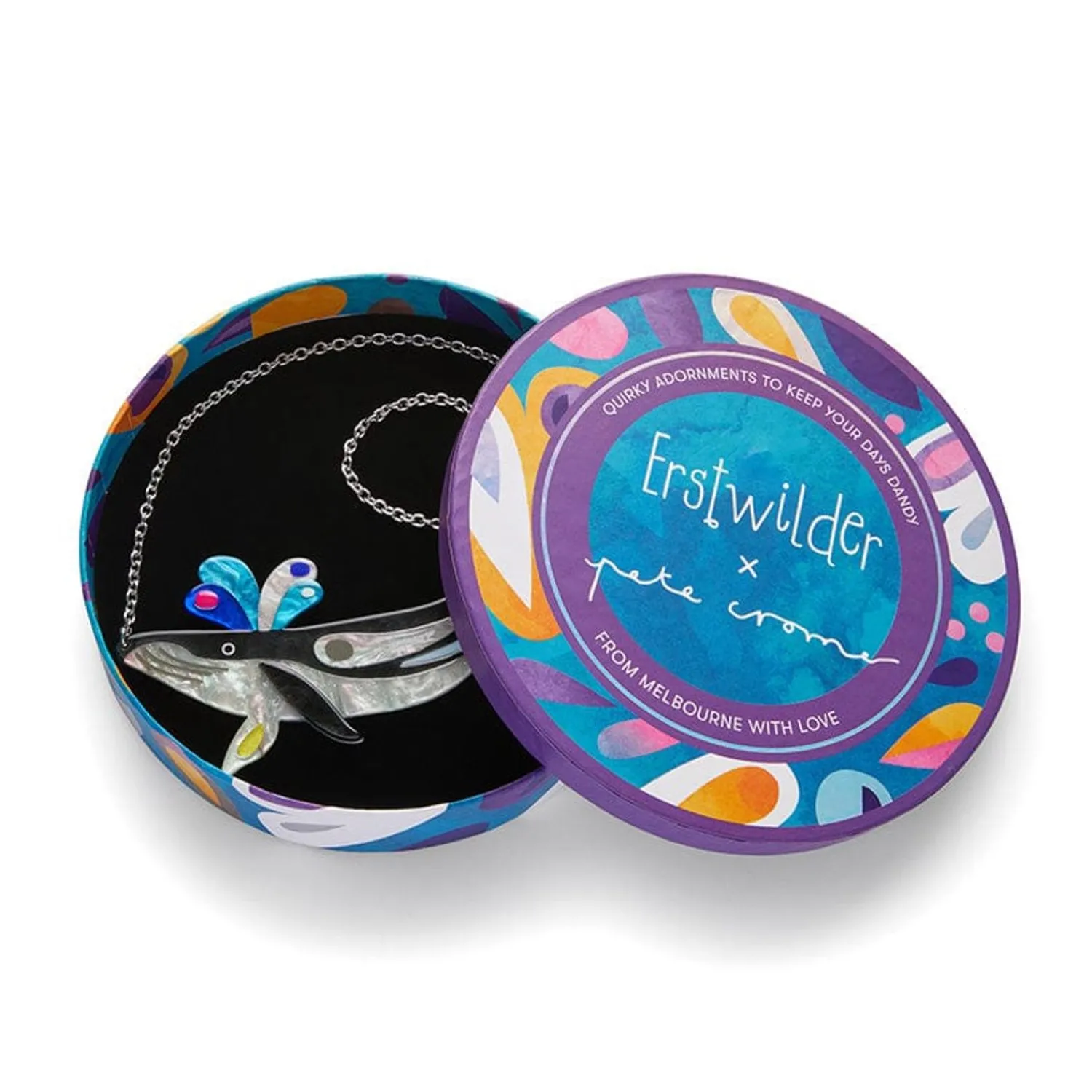 The Halcyon Humpback Whale Necklace^Erstwilder Clearance