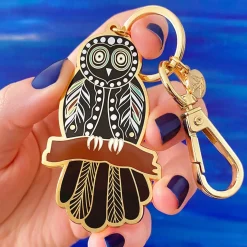 The Owl 'Gugu' Key Ring^Erstwilder Online