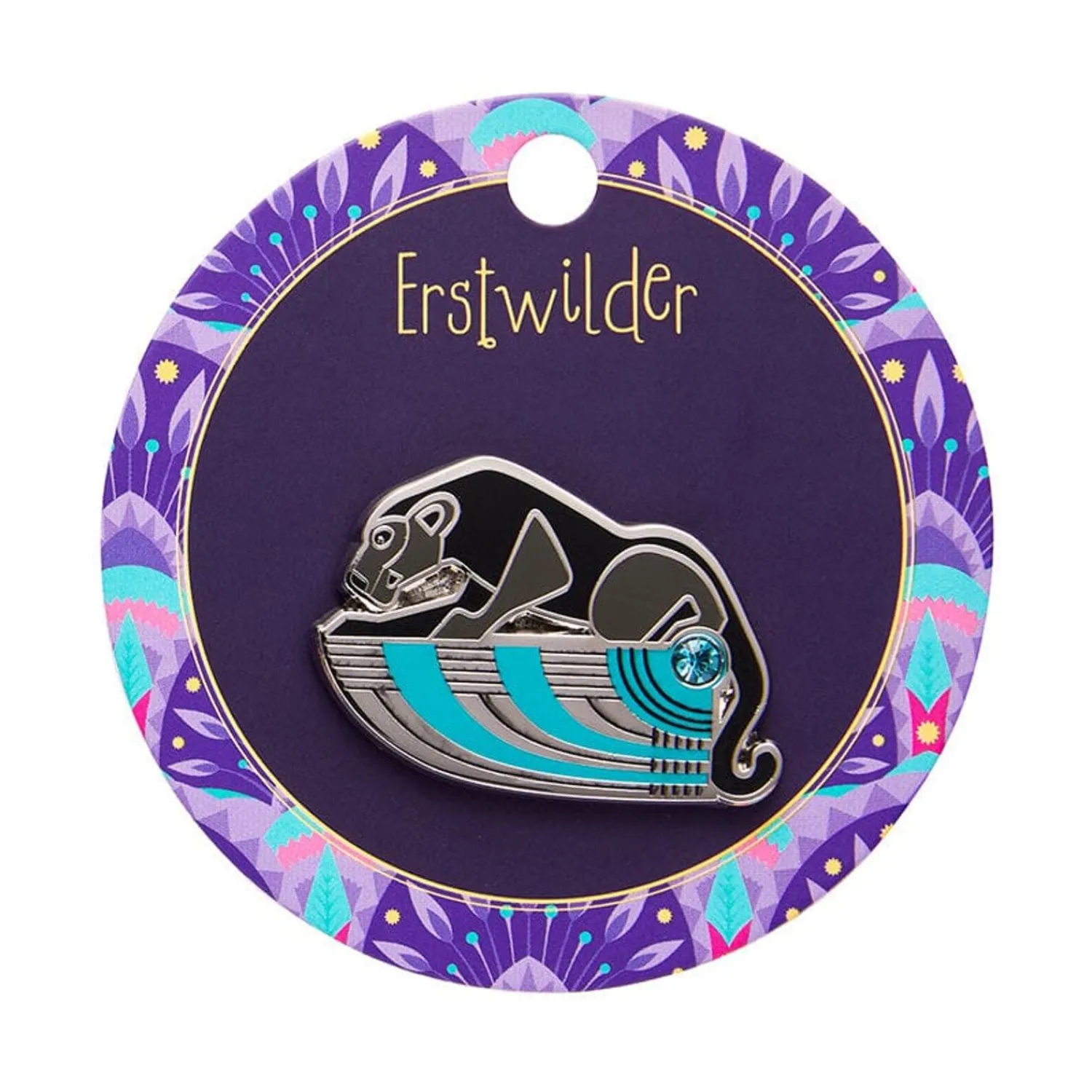 The Panther'S Embrace Enamel Pin^Erstwilder Outlet