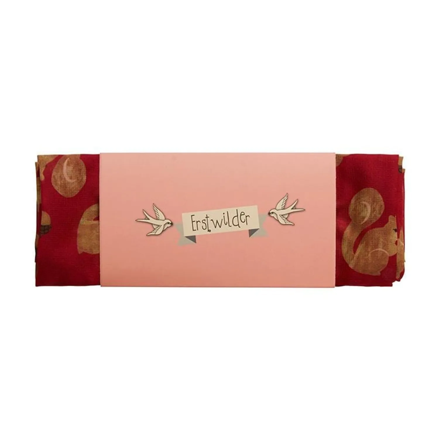 The Satisfied Squirrel Large Neck Scarf^Erstwilder Sale