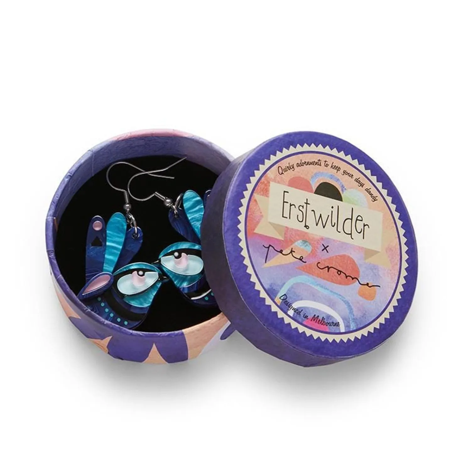 The Splendid Fairy Wren Earrings^Erstwilder Best