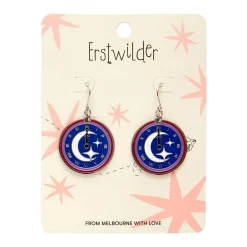 Timely Tale Enamel Drop Earrings^Erstwilder Discount