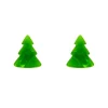 Tree Ripple Stud Earrings - Green^Erstwilder Hot