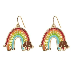 True Colours Enamel Drop Earrings^Erstwilder Sale