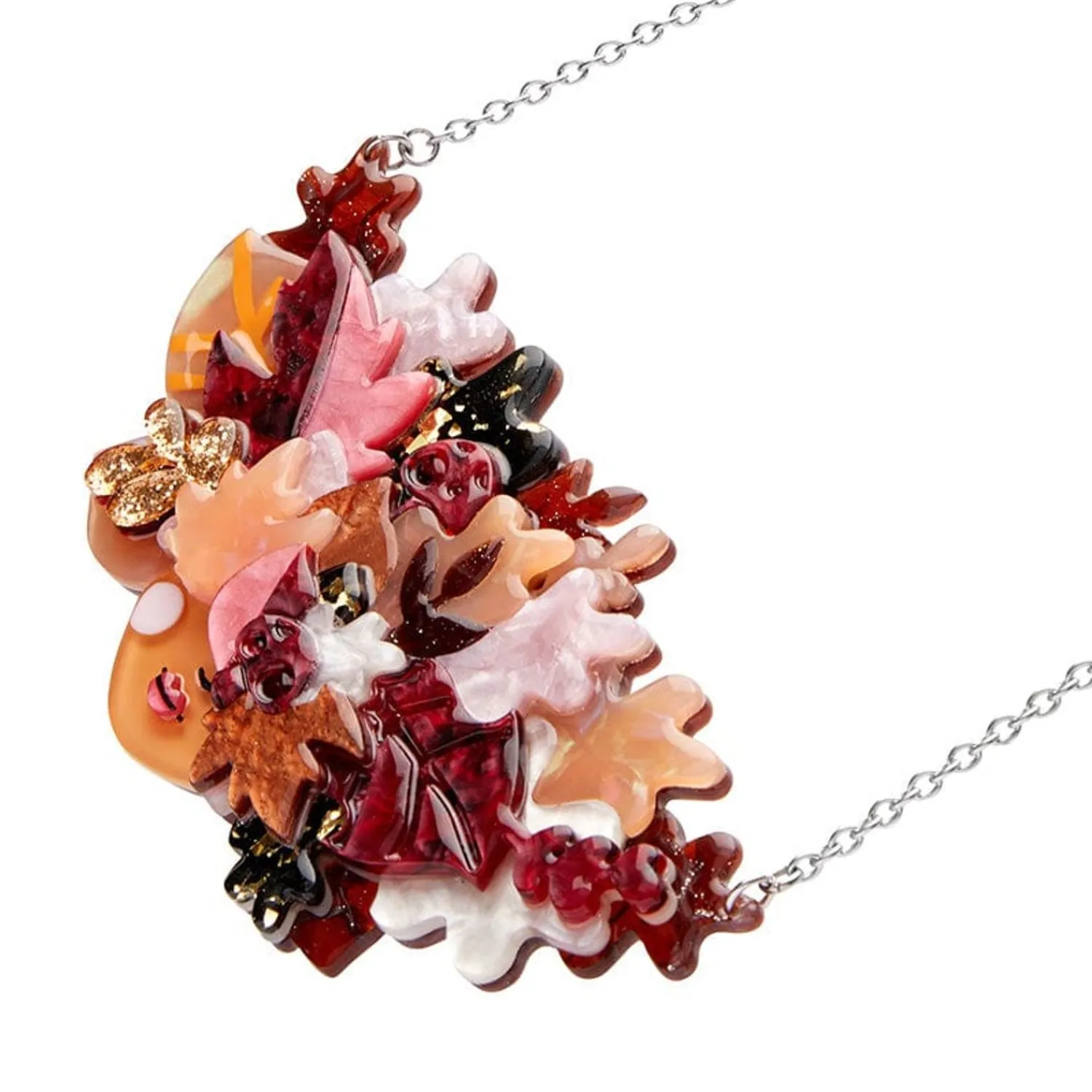 Turn A New Leaf Necklace^Erstwilder Hot