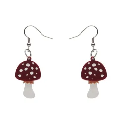 Twinning Toadstools Drop Earrings^Erstwilder Hot