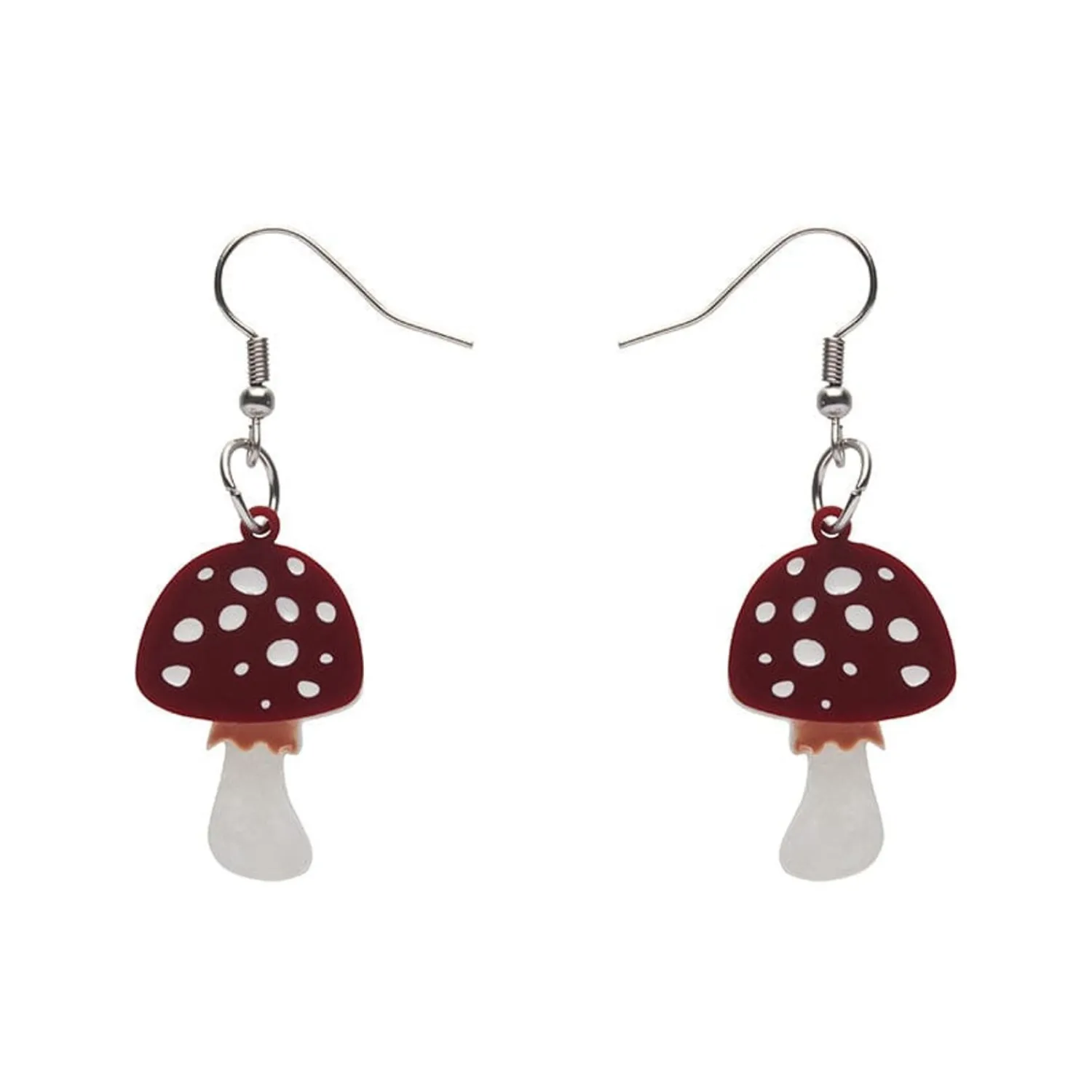Twinning Toadstools Drop Earrings^Erstwilder Hot