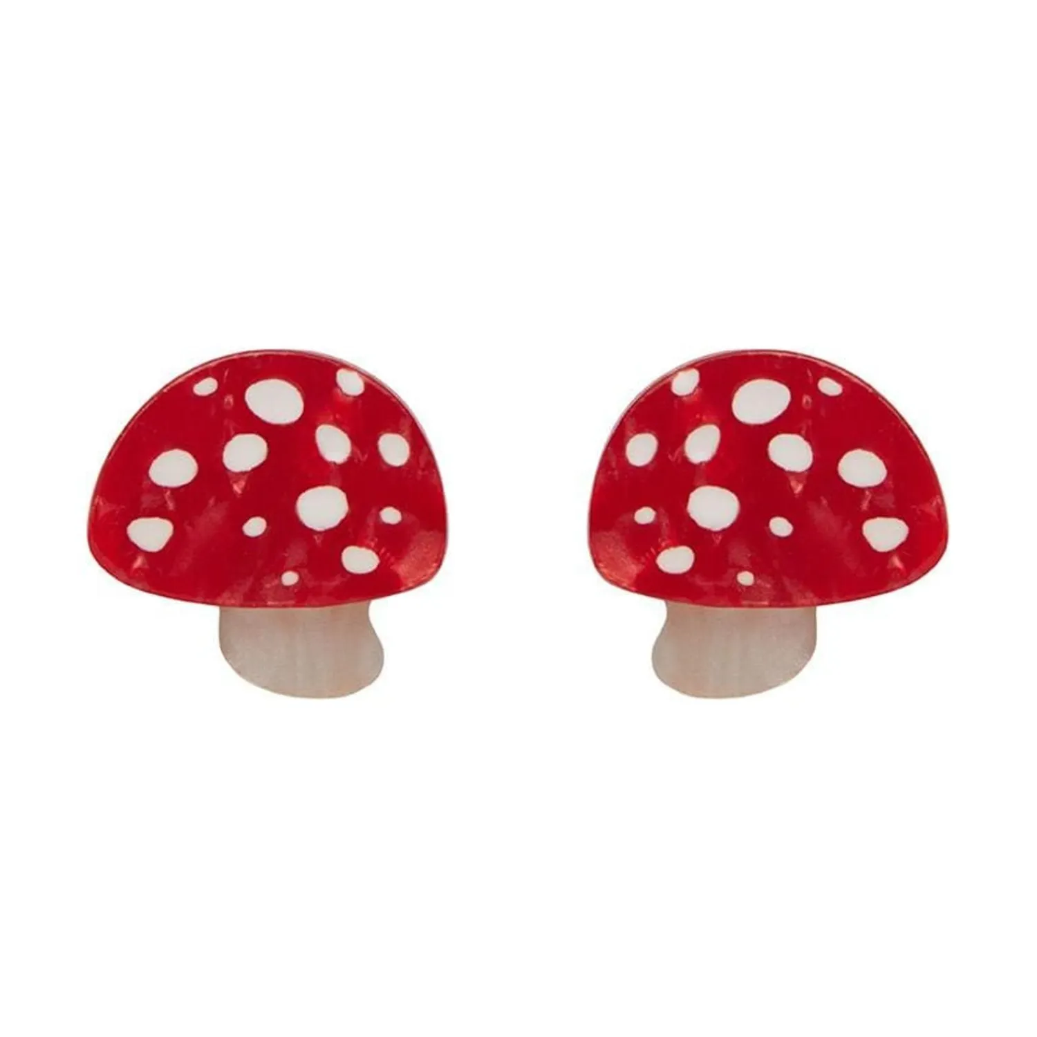 Twinning Toadstools Stud Earrings^Erstwilder Sale