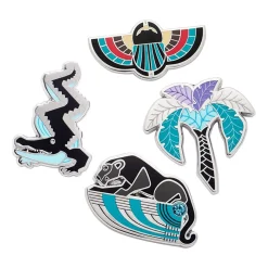 Untamed Elegance Enamel Pin Pack - 4 Piece^Erstwilder Outlet