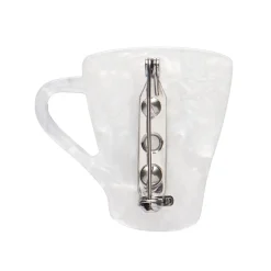 Wake Up And Smell The Coffee Mini Brooch^Erstwilder New
