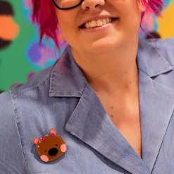 Warren The Wombat Brooch^Erstwilder Best