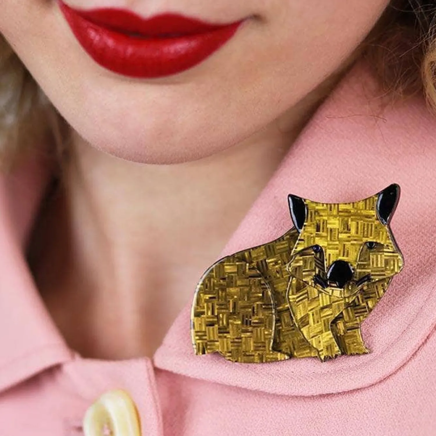 Wary Warri Wombat Brooch^Erstwilder Discount
